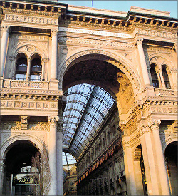 Milano Galleria Vittorio Emanuele - Vittorio Emanuele´s Gallery Milan